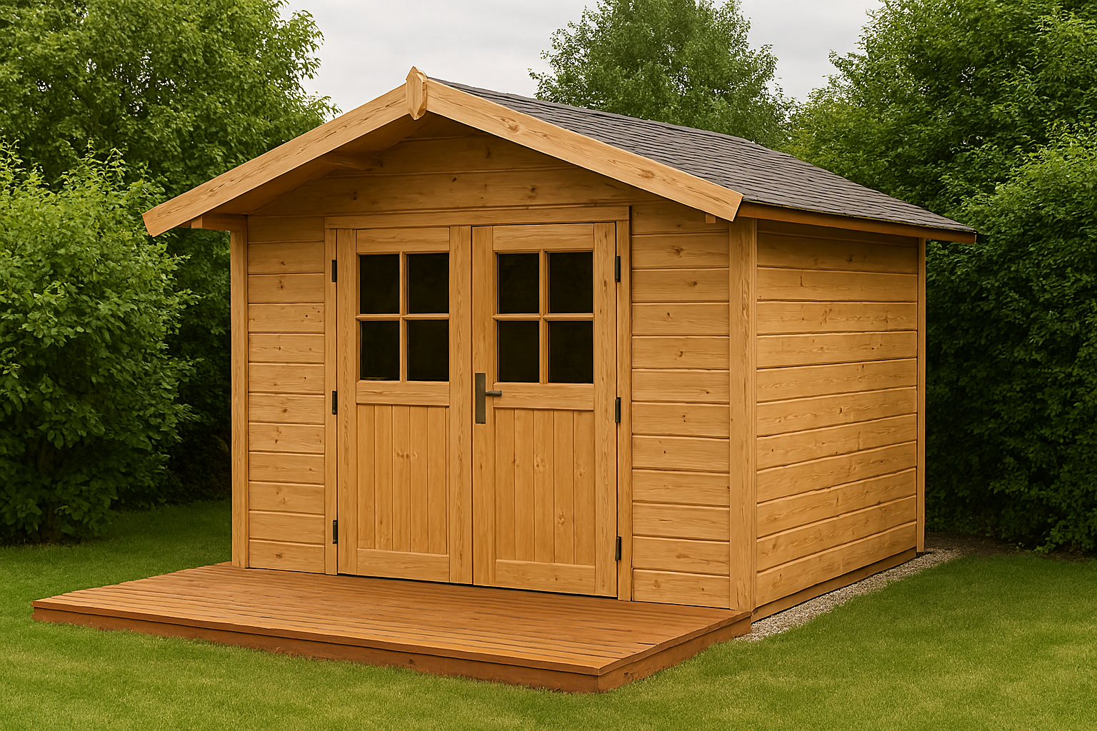 Přístřešky a domky